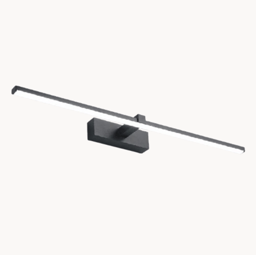 ELYSTRIS - Applique murale LED étanche IP54, longue et horizontale, éclairage pour salle de bain