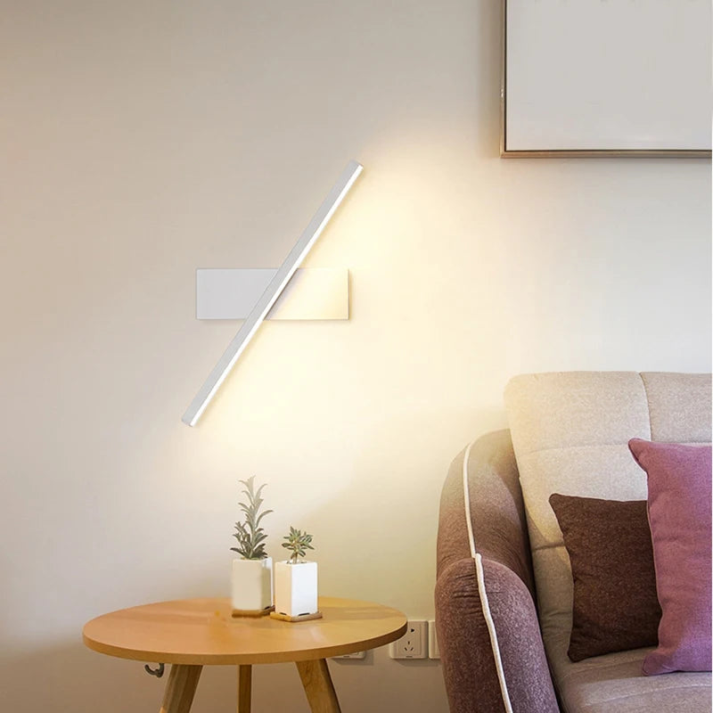 SYLVAN - Applique Murale Chambre, LED réglable avec lignes épurées pour une tête de lit élégante