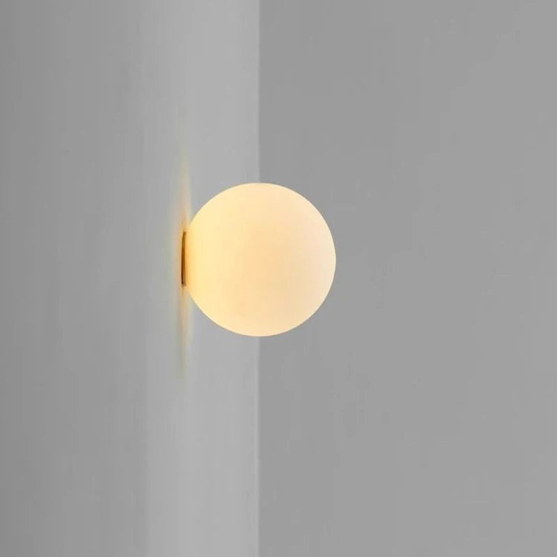 FENYRA - Applique murale LED étanche IP54, boule au design minimaliste et moderne pour salle de bain