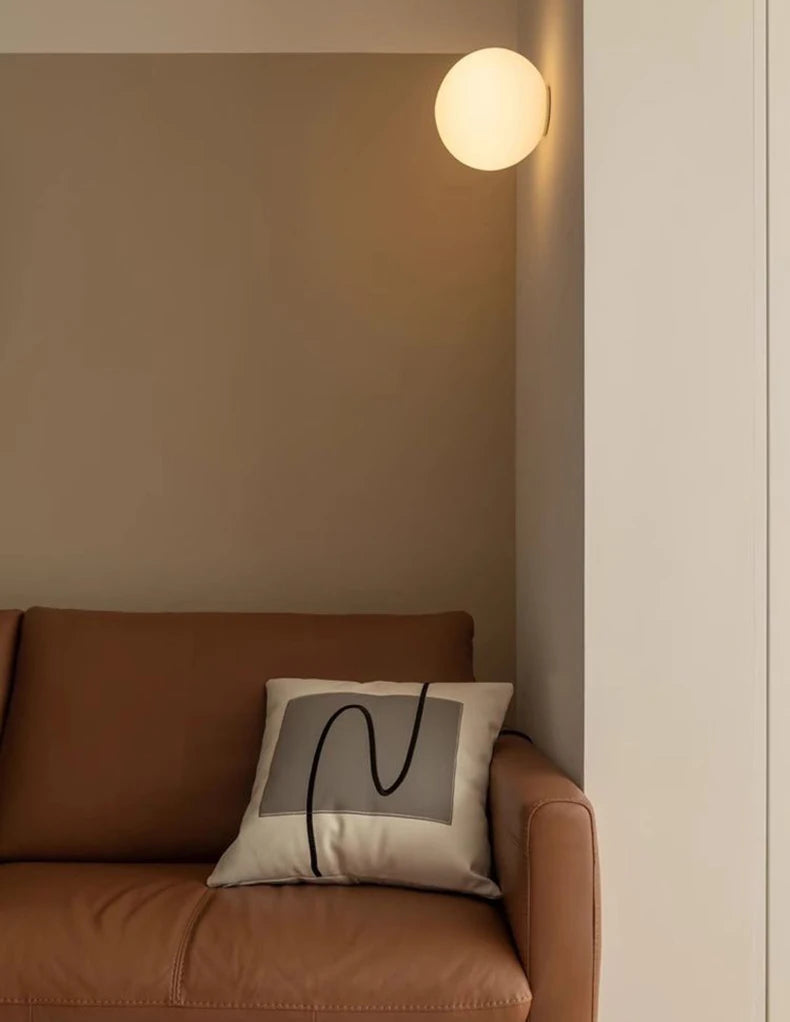 FENYRA - Applique murale LED étanche IP54, boule au design minimaliste et moderne pour salle de bain