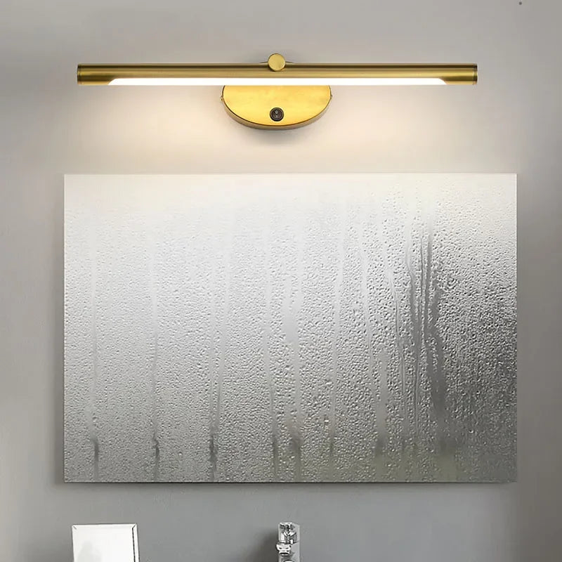 ARIVION - Applique murale LED étanche IP54, longue et mince, éclairage élégant pour salle de bain