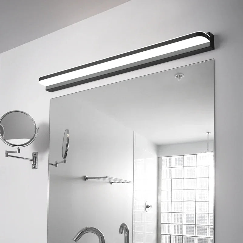 ELEXIA - Applique murale LED étanche IP54, longue et élégante, éclairage fonctionnel pour salle de bain