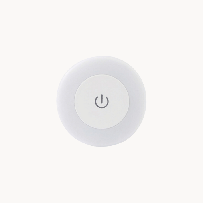 ARDENT - Veilleuse LED tactile ronde en ABS, style minimaliste avec lumière douce pour chambre ou couloir